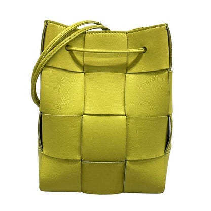 Bottega Veneta Bag Small Bucket Bag Yellow Green Shape