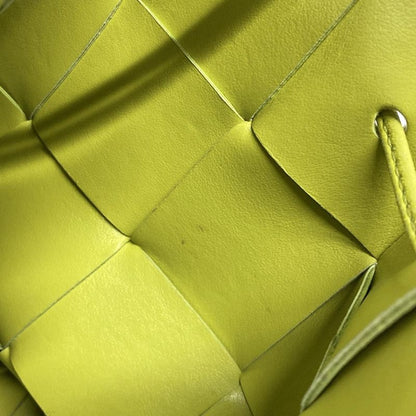 Bottega Veneta Bag Small Bucket Bag Yellow Green Shape