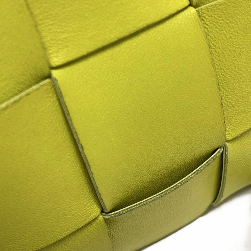 Bottega Veneta Bag Small Bucket Bag Yellow Green Shape