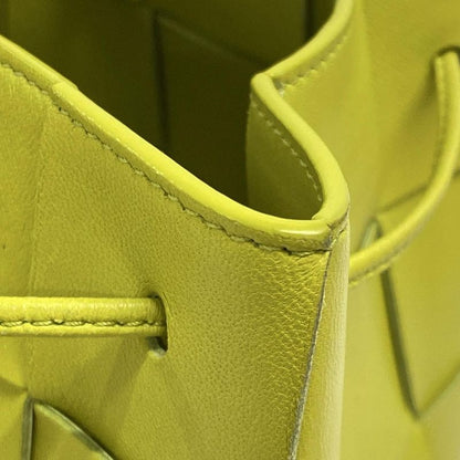 Bottega Veneta Bag Small Bucket Bag Yellow Green Shape