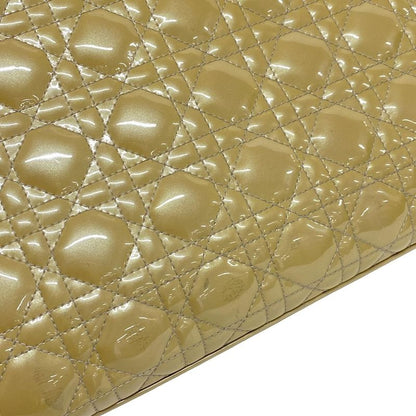 Dior/ Handbag Lady Dior Large Bag Beige Leather