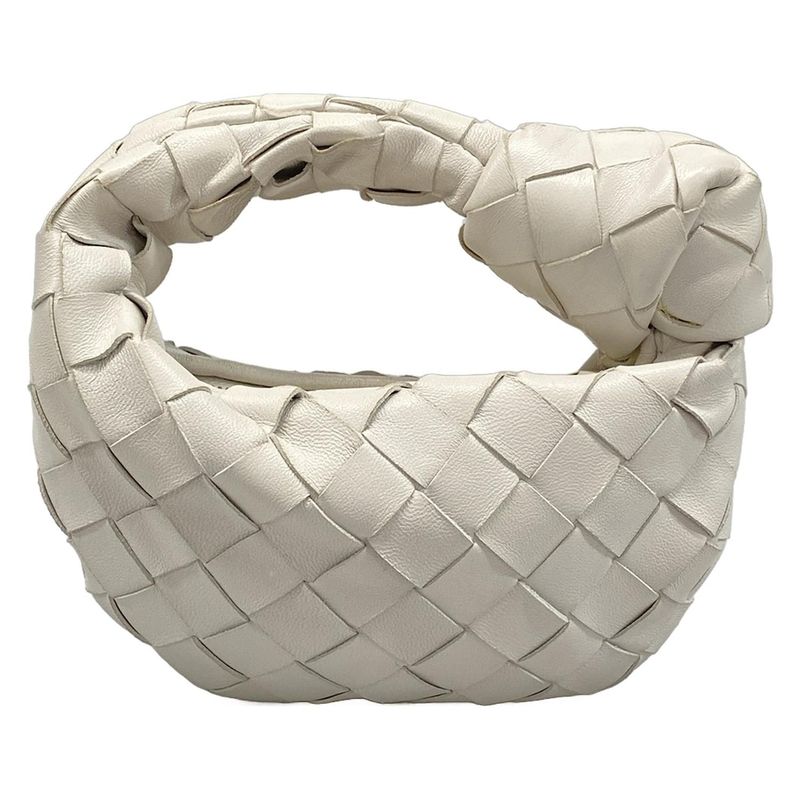 Bottega Veneta Candy Jodie Handbag in Light Gray