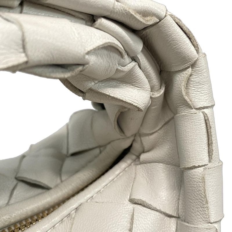 Bottega Veneta Candy Jodie Handbag in Light Gray