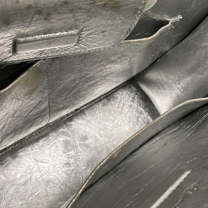 Dior/ Handbag Dior Ever Silver and White 2way Leather