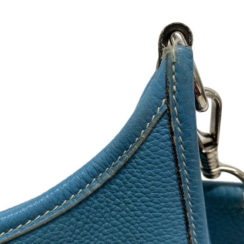 Hermes Bag Evelyn PM Blue Jean