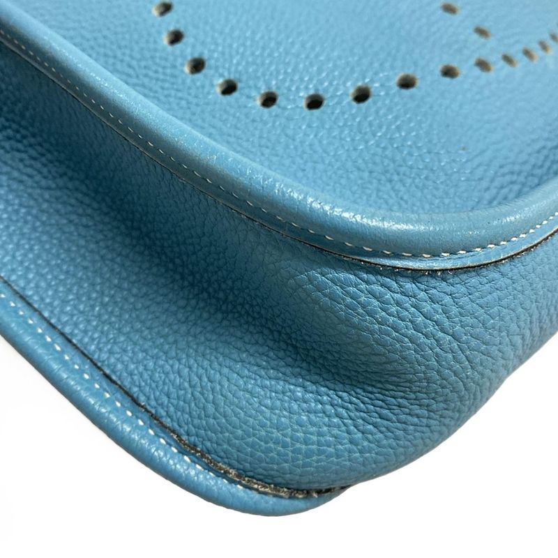 Hermes Bag Evelyn PM Blue Jean