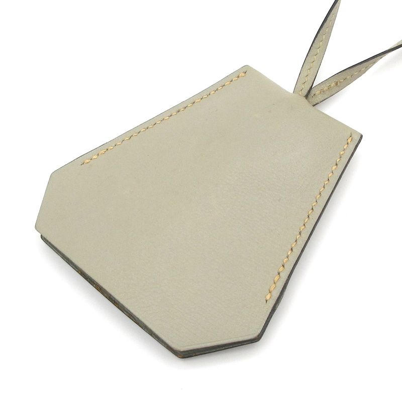 Hermes Leather Light Gray