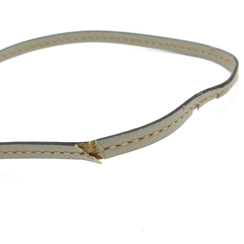 Hermes Leather Light Gray