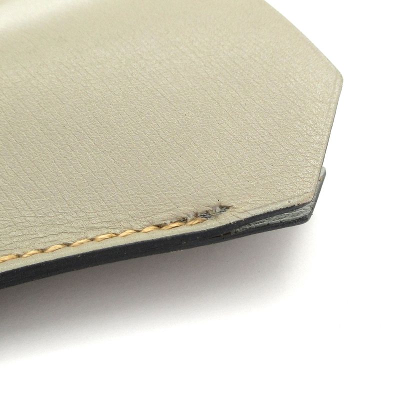 Hermes Leather Light Gray