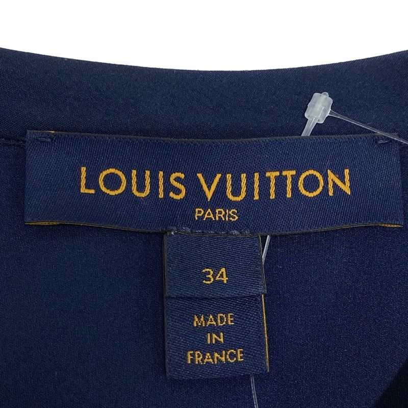Louis Vuitton Jacket Size 34 S Women - Rw222j G72 Fnja16 Dark Navy Cubic