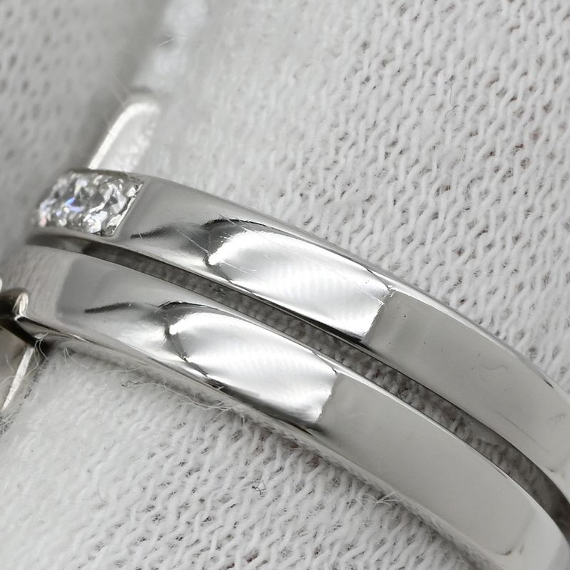 Cartier Ring le Bézédu Dragon 18k White Gold Diamond Ruby White Gold #51 (Jp11)