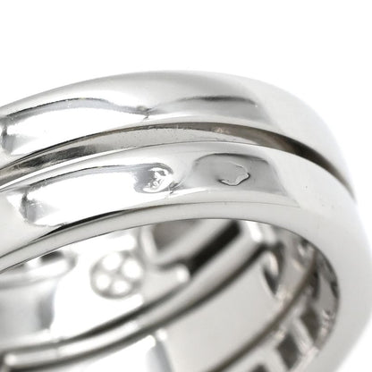 Cartier Ring le Bézédu Dragon 18k White Gold Diamond Ruby White Gold #51 (Jp11)