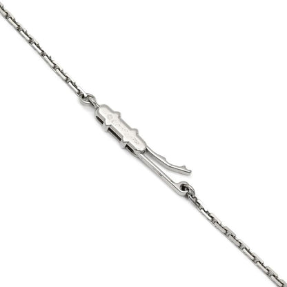 Cartier Necklace le Bézédu Dragon Pendant 18k White Gold Diamond Ruby White