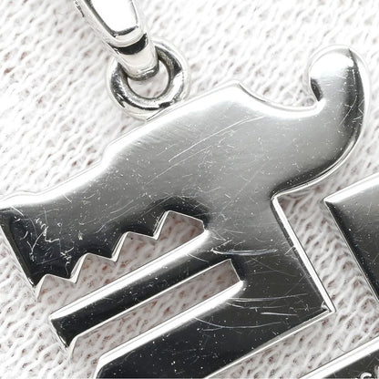 Cartier Necklace le Bézédu Dragon Pendant 18k White Gold Diamond Ruby White