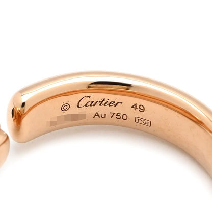 Cartier Ring Panthère de Cartier Ring Small Model 18k Pink Gold Onyx Tsavorite