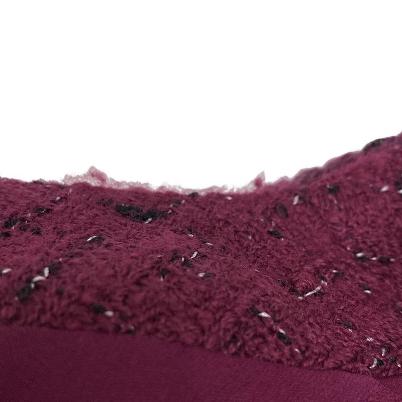 Chanel Jacket Size 34 S Women - P73183 Purple Silver and Black Long Sleeves