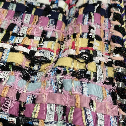 Chanel Jacket Size 34 S Women - P72404 Pink X Multi Cotton