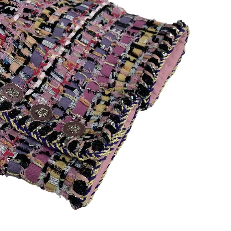 Chanel Jacket Size 34 S Women - P72404 Pink X Multi Cotton