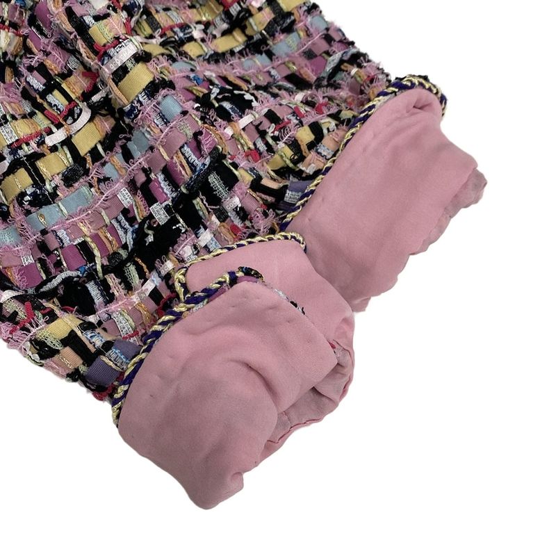 Chanel Jacket Size 34 S Women - P72404 Pink X Multi Cotton