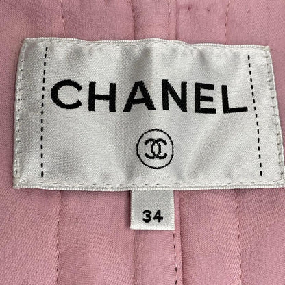 Chanel Jacket Size 34 S Women - P72404 Pink X Multi Cotton