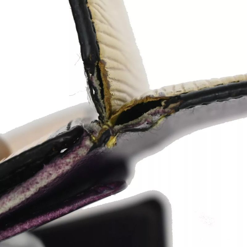 Louis Vuitton Wallet Epi Fold Wallet Yellow Gray Leather Set Of 2 07bs037