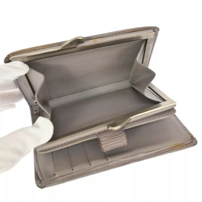 Louis Vuitton Wallet Epi Fold Wallet Yellow Gray Leather Set Of 2 07bs037