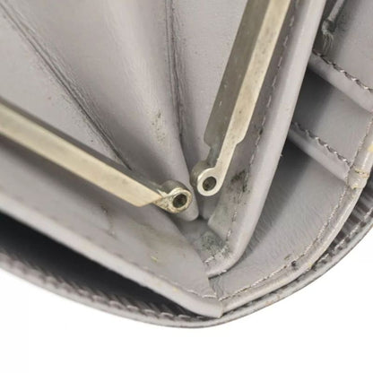 Louis Vuitton Wallet Epi Fold Wallet Yellow Gray Leather Set Of 2 07bs037