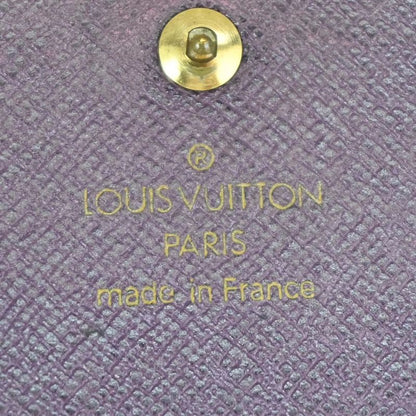 Louis Vuitton Wallet Epi Fold Wallet Yellow Gray Leather Set Of 2 07bs037