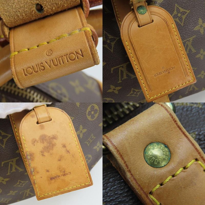 Louis Vuitton Boston Bag Keepall 50 M41426 Monogram Brown Large Capacity Travel