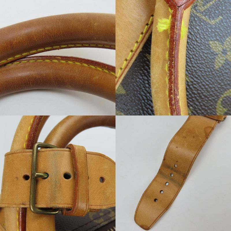 Louis Vuitton Boston Bag Keepall 50 M41426 Monogram Brown Large Capacity Travel