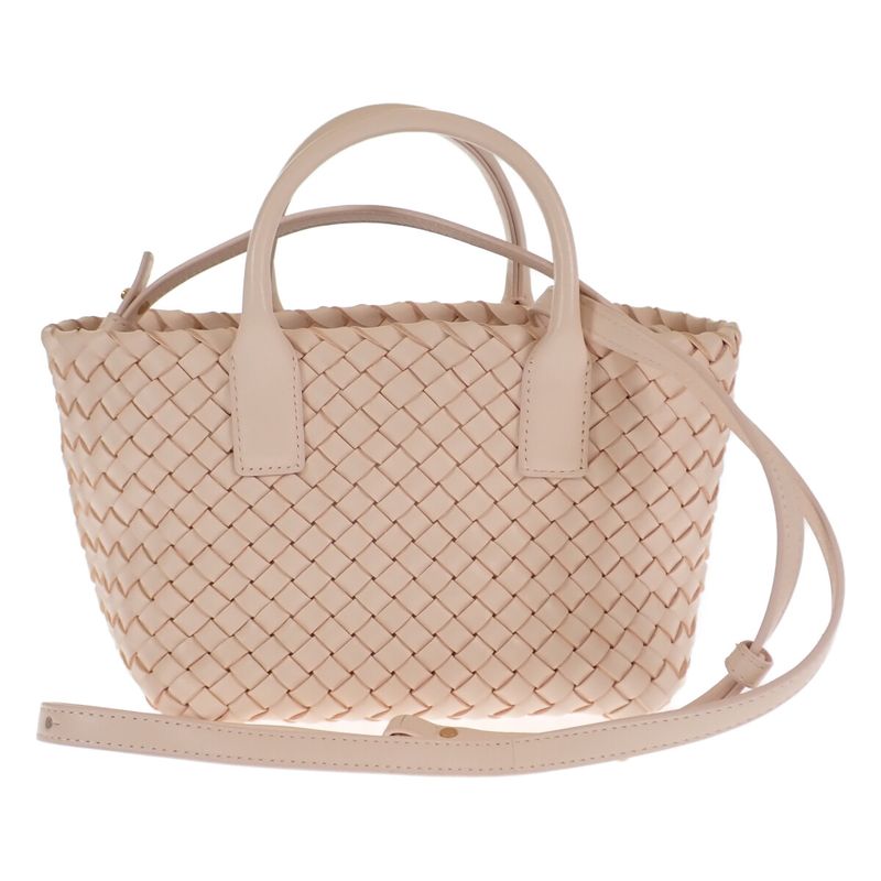 Bottega Veneta Mini Cabas 781670v1ow16917 2WAY Bag Handbag Lambskin Lotus