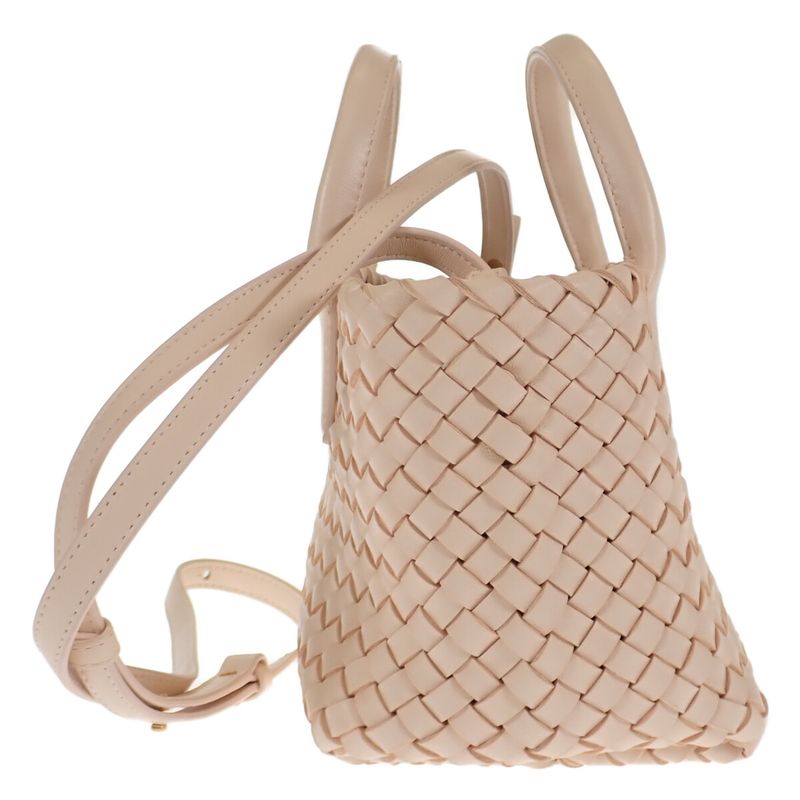 Bottega Veneta Mini Cabas 781670v1ow16917 2WAY Bag Handbag Lambskin Lotus