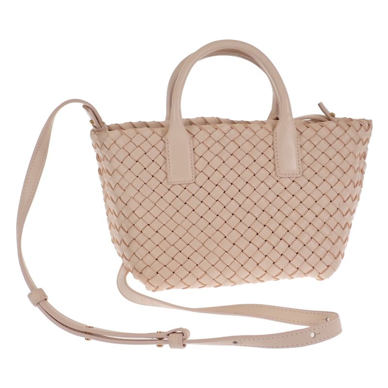 Bottega Veneta Mini Cabas 781670v1ow16917 2WAY Bag Handbag Lambskin Lotus