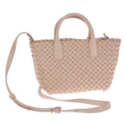 Bottega Veneta Mini Cabas 781670v1ow16917 2WAY Bag Handbag Lambskin Lotus