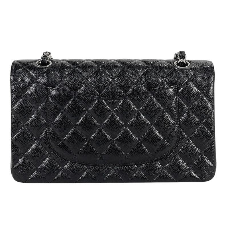 Chanel Matelasse W Flap Chain Shoulder Bag Coco Mark Shoulder Bag Caviar Skin