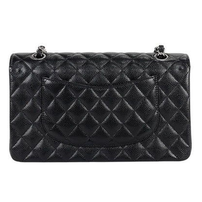 Chanel Matelasse W Flap Chain Shoulder Bag Coco Mark Shoulder Bag Caviar Skin