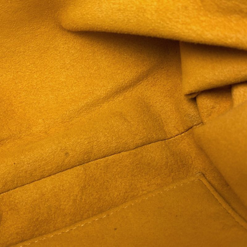 Louis Vuitton Mini Pleated Raye Handbag Shoulder Bag Monogram Denim Blue M95333