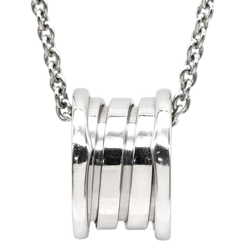 Bvlgari Bvlgari Necklace B-Zero1 Necklace Old Shape 18k White Gold White Gold