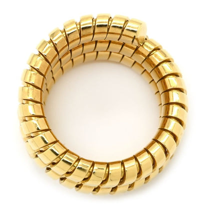 Bvlgari Bvlgari Ring Tubogas 18k Yellow Gold Yellow Gold 750 18k Gold No 10