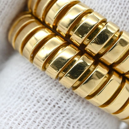 Bvlgari Bvlgari Ring Tubogas 18k Yellow Gold Yellow Gold 750 18k Gold No 10