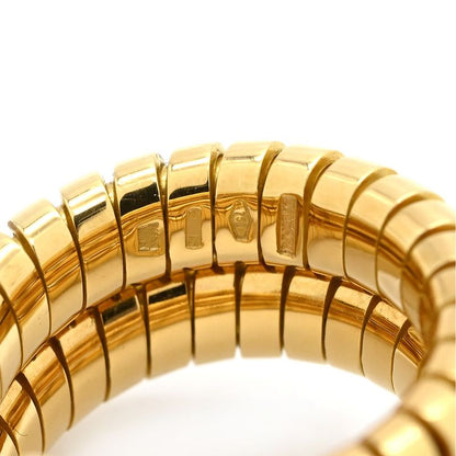 Bvlgari Bvlgari Ring Tubogas 18k Yellow Gold Yellow Gold 750 18k Gold No 10