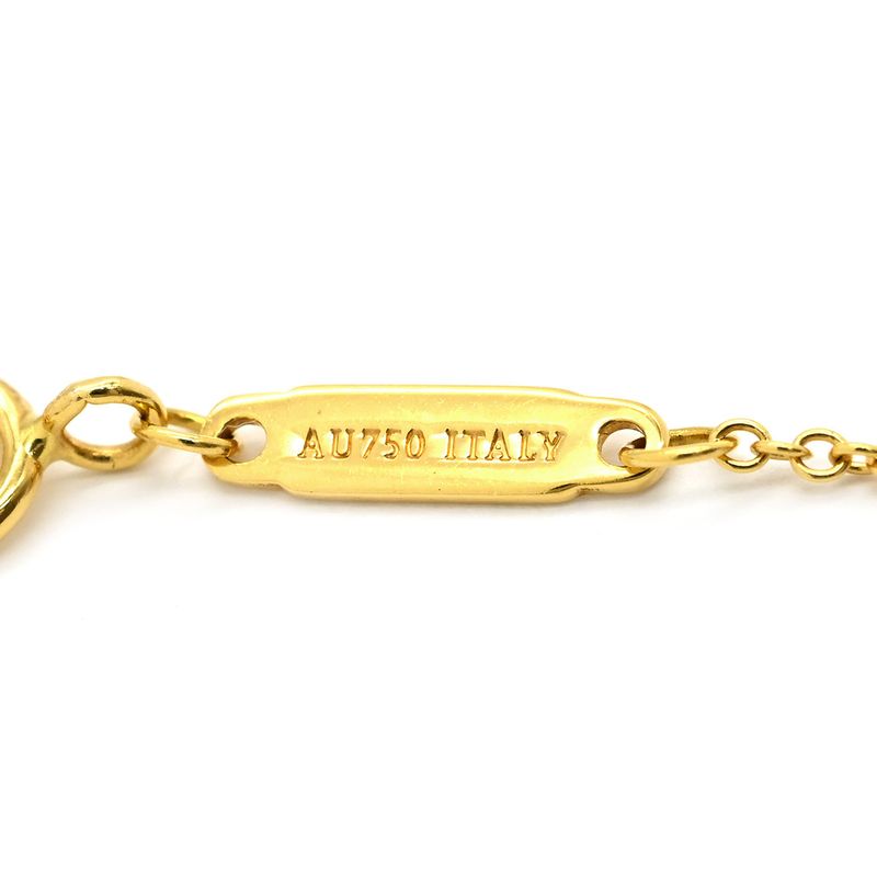 Tiffany & Co Tiffany & Co Necklace T Smile Mini Pendant 18k Yellow Gold Yellow