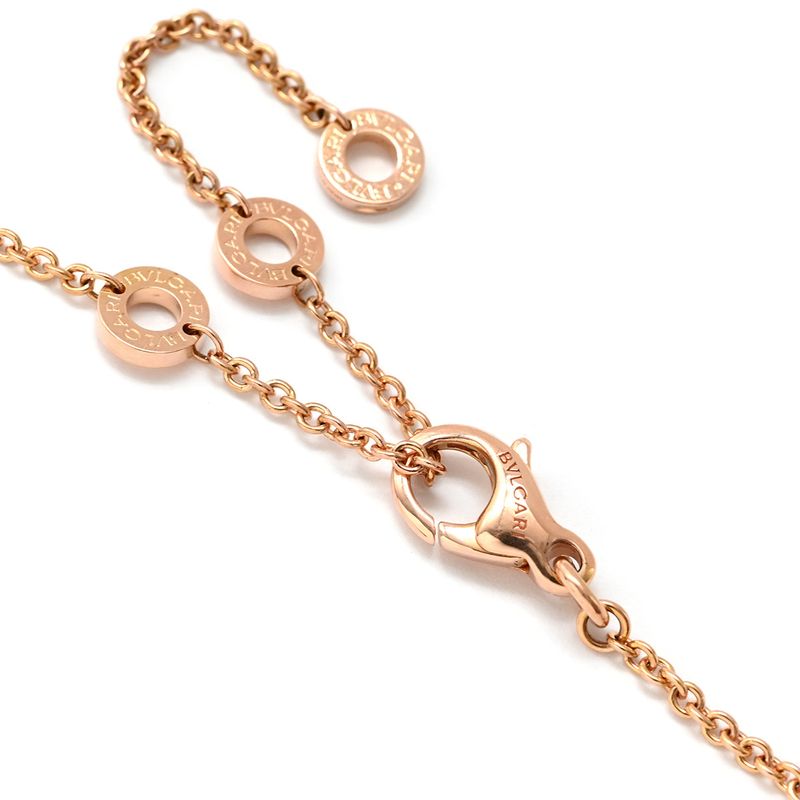Bvlgari Bvlgari Necklace B-Zero1 Legend Necklace 18k Pink Gold Ceramic Pink