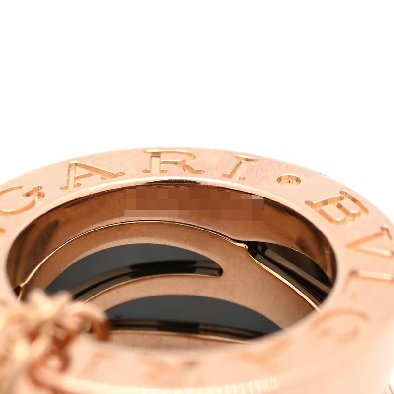 Bvlgari Bvlgari Necklace B-Zero1 Legend Necklace 18k Pink Gold Ceramic Pink