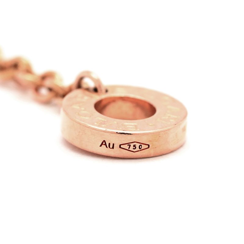 Bvlgari Bvlgari Necklace B-Zero1 Legend Necklace 18k Pink Gold Ceramic Pink