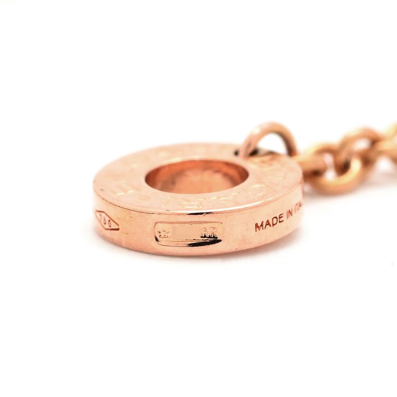 Bvlgari Bvlgari Necklace B-Zero1 Legend Necklace 18k Pink Gold Ceramic Pink