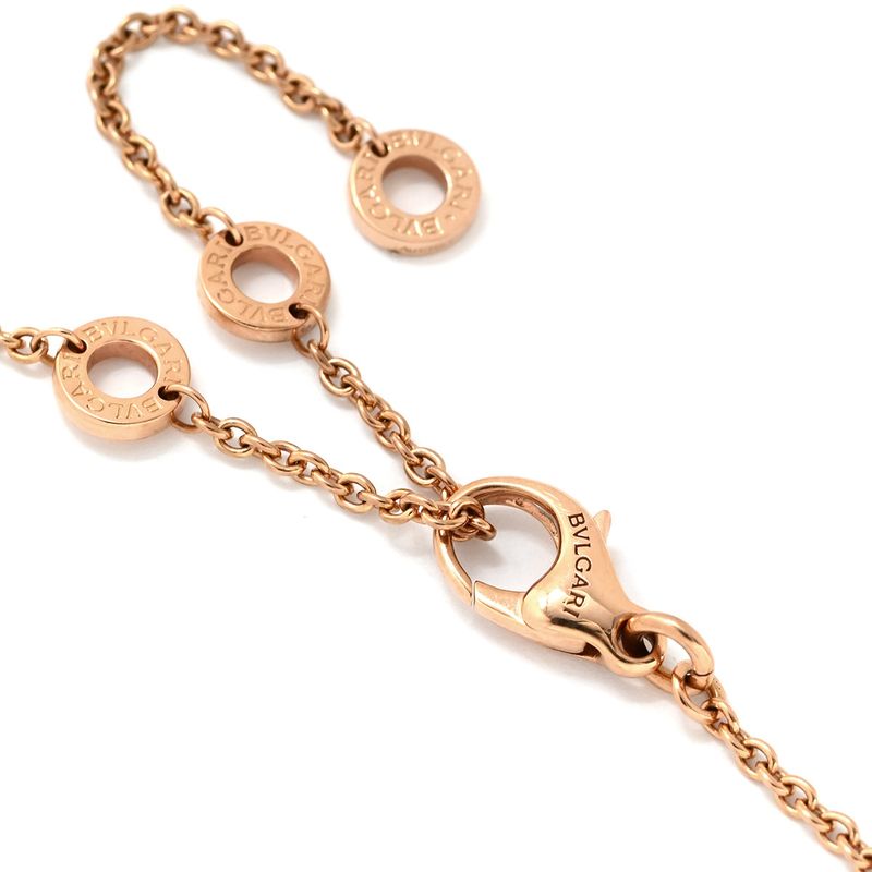 Bvlgari Bvlgari Necklace B-Zero1 Legend Necklace 18k Pink Gold Ceramic Pink