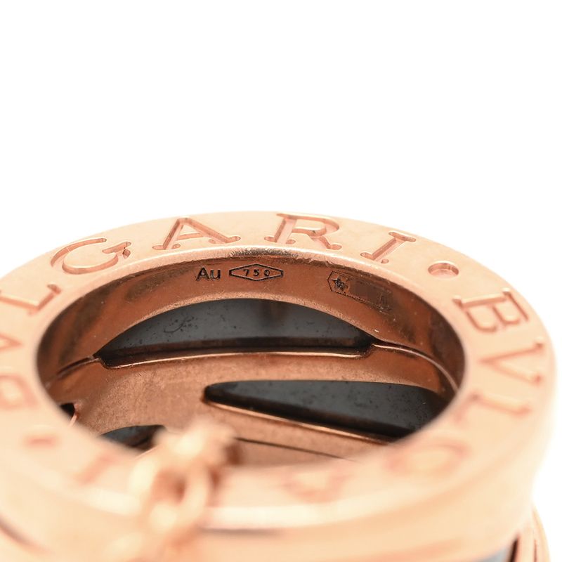 Bvlgari Bvlgari Necklace B-Zero1 Legend Necklace 18k Pink Gold Ceramic Pink