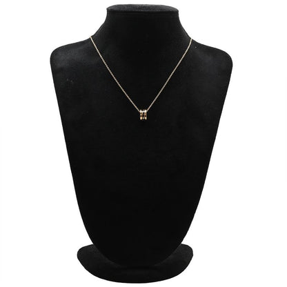 Bvlgari Bvlgari Necklace B-Zero1 Legend Necklace 18k Pink Gold Ceramic Pink