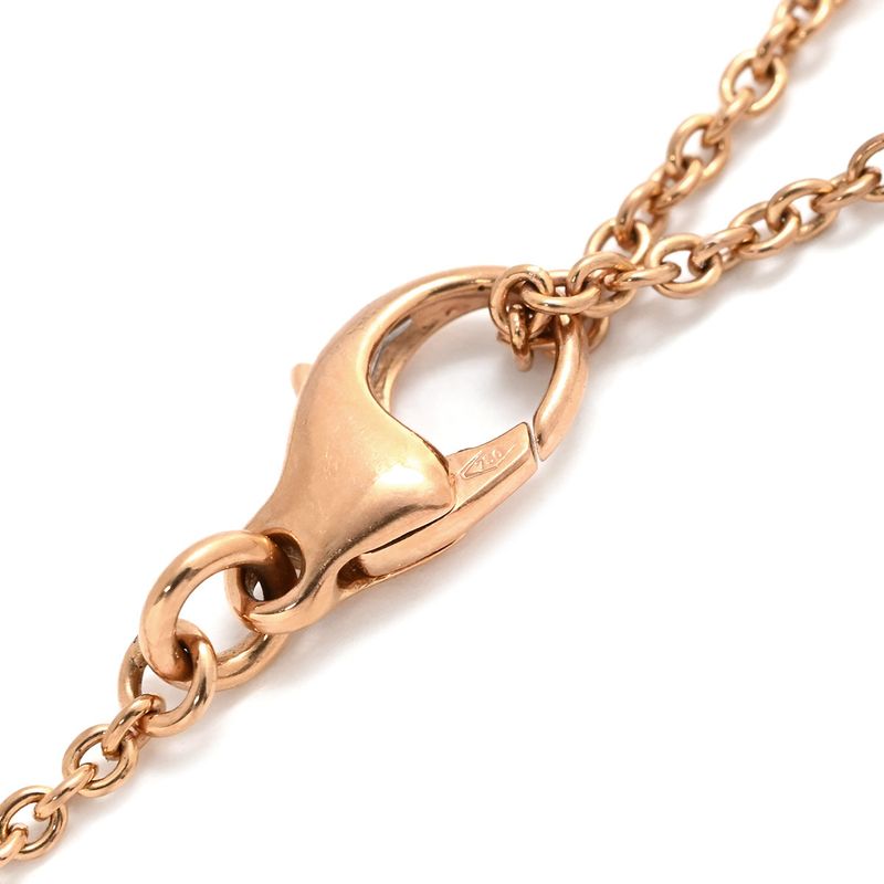 Bvlgari Bvlgari Necklace B-Zero1 Legend Necklace 18k Pink Gold Ceramic Pink